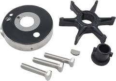 Soxa Marine 689-W0078-A6, 689-W0078-06 Water Pump Impeller Rebuild Service Kit for Yamaha Outboards 2-Stroke 25 30 HP Boat Motor Engine 689-W0078-05, 689-W0078-A4