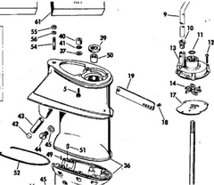 0382468 Outboard Water Pump Repair Kit for Evinrude Johnson BRP 10 15 18 20 25 HP Motors Sierra 18-3377 382468 777806