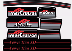 MerCruiser Decals Sticker Kit