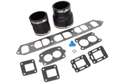 Boat Manifold Exhaust Bellow Repair Kit for Mercury Quicksilver MerCruiser 120 140 Inline 4 153 181 CID Wet Joint Stern Drives Marine Engines