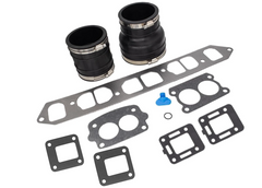 Boat Manifold Exhaust Bellow Repair Kit for Mercury Quicksilver MerCruiser 120 140 Inline 4 153 181 CID Wet Joint Stern Drives Marine Engines