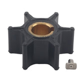 Soxa Marine Outboard Water Pump Impeller & Key 0387361 Replaces Evinrude Johnson Marine 1.2HP 2HP 4HP 6HP Boat Motor Engine Parts