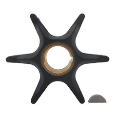 Soxa Marine Outboard Water Pump Impeller & Key 0389642 Replaces Evinrude Johnson Marine 85HP 115HP 135HP 140HP 150HP 175HP 200HP 235HP Boat Motor Engine Parts