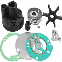 Soxa Marine 689-W0078-A6, 689-W0078-06 Water Pump Impeller Rebuild Service Kit for Yamaha Outboards 2-Stroke 25 30 HP Boat Motor Engine 689-W0078-05, 689-W0078-A4
