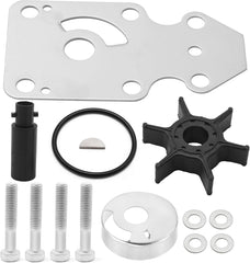 Soxa Marine 69G-W0078-01, 69G-W0078-00 Water Pump Impeller Service Kit for Yamaha Outboards 4 Stroke 8 9.9 HP Boat Motor Engine 69G-W0078-02, 69G-W0078-03