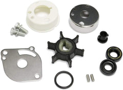 Soxa Marine 6A1-W0078-02, 6A1-W0078-01 Water Pump Impeller Service Kit for Yamaha Outboards 2-Stroke 2 HP Boat Motor Engine6GD-W0078-00, 6GDW007800