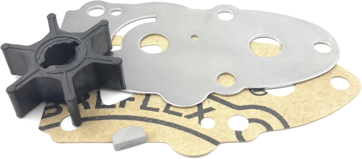 Soxa Marine 17400 - 98550 Outboard Water Pump Impeller Repair Service Kit for Suzuki 6 8 9.9 15 HP DT5 DT6 DT8 DT9.9 DT15 DT15C Boat Motor Engine Replacement Sierra 18 - 3259 17400 - 98551 - SOXA Marine