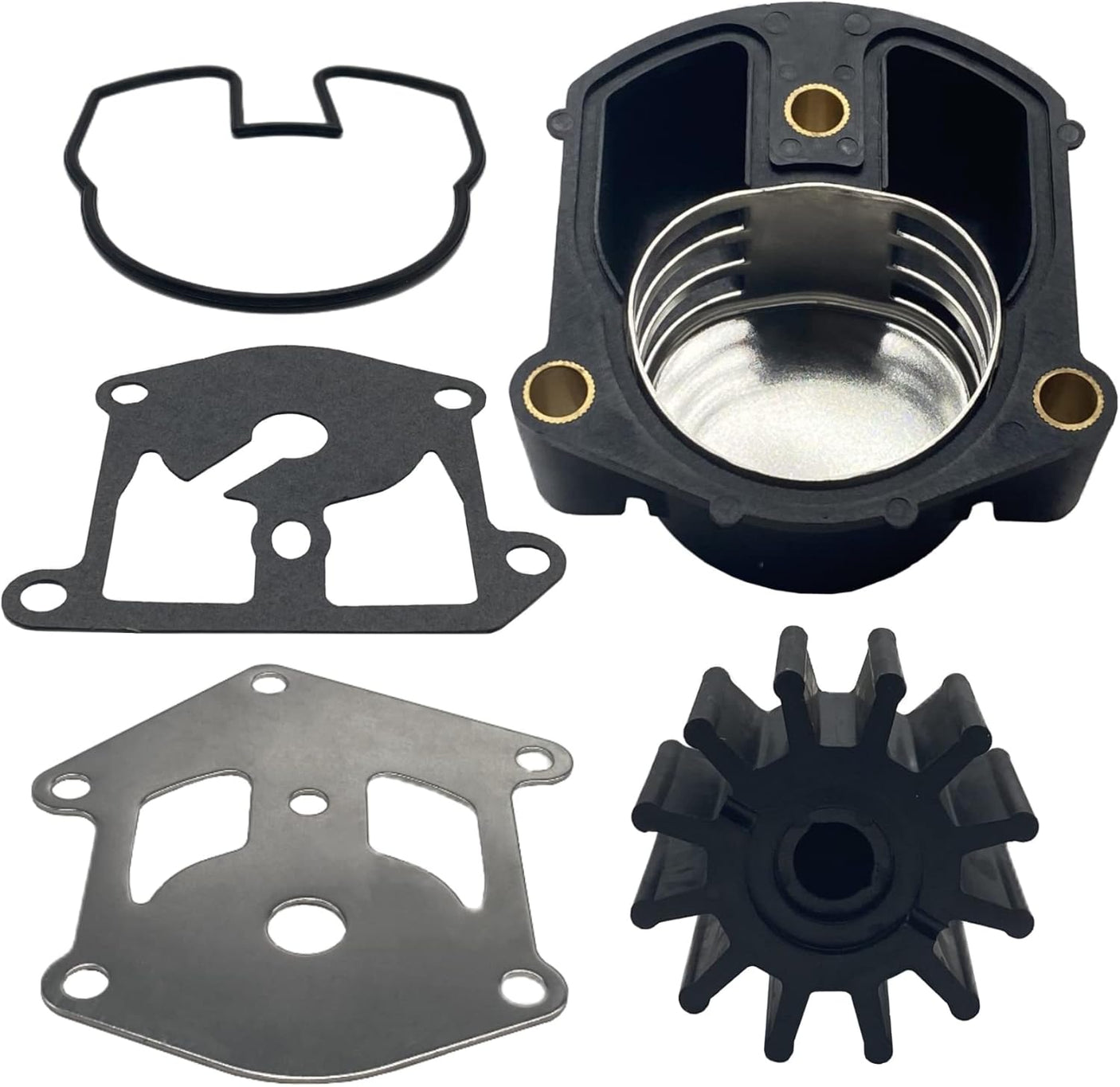 Soxa Marine 3854661 Stern Drive Water Pump Impeller Repair Service Kit for OMC King Cobra Stern Drive Boat Motor Engine Sierra 18 - 3469 - SOXA Marine