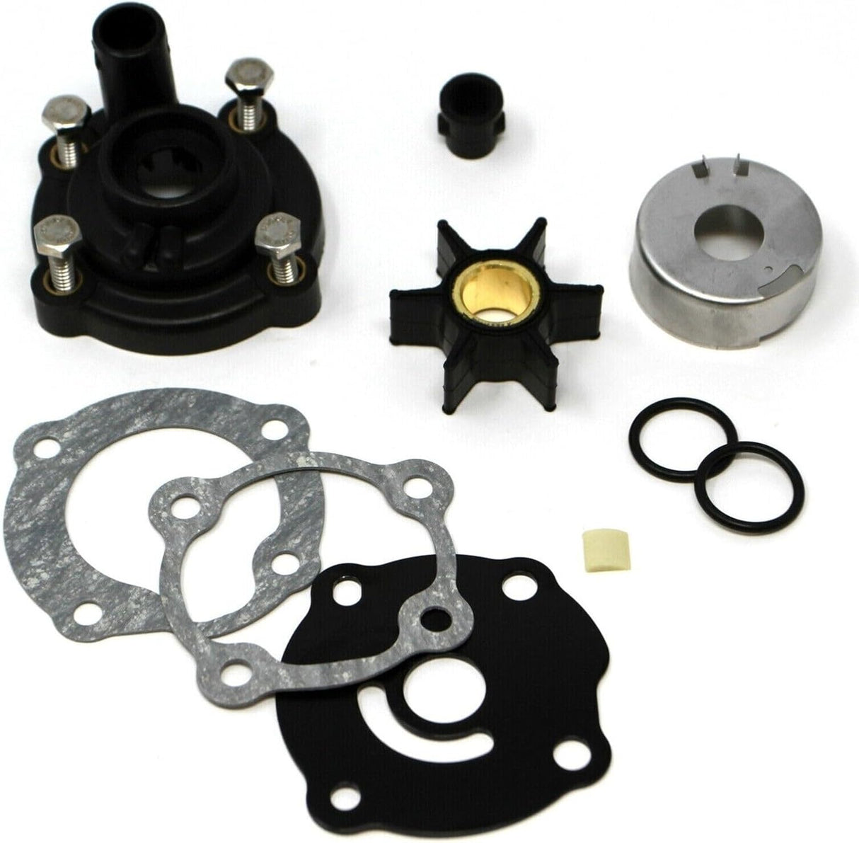Soxa Marine 395270 Outboard Water Pump Impeller Repair Service Kit for Johnson Evinrude OMC Outboards 14 25 28 35 45 55 HP Boat Motor Engine Replace Sierra 18 - 3383 18 - 3401 0395270 0389980 777809 - SOXA Marine