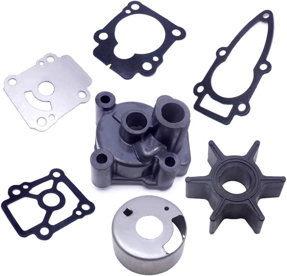 Soxa Marine 3B2 - 87322 - 0 3B2 - 87322 - 1 Nissan Tohatsu Outboard Water Pump Impeller Rebuild Service Kit for Outboards 8 9.8 9.9 HP Boat Motor Engine 3B2 - 87322 - 2 - SOXA Marine