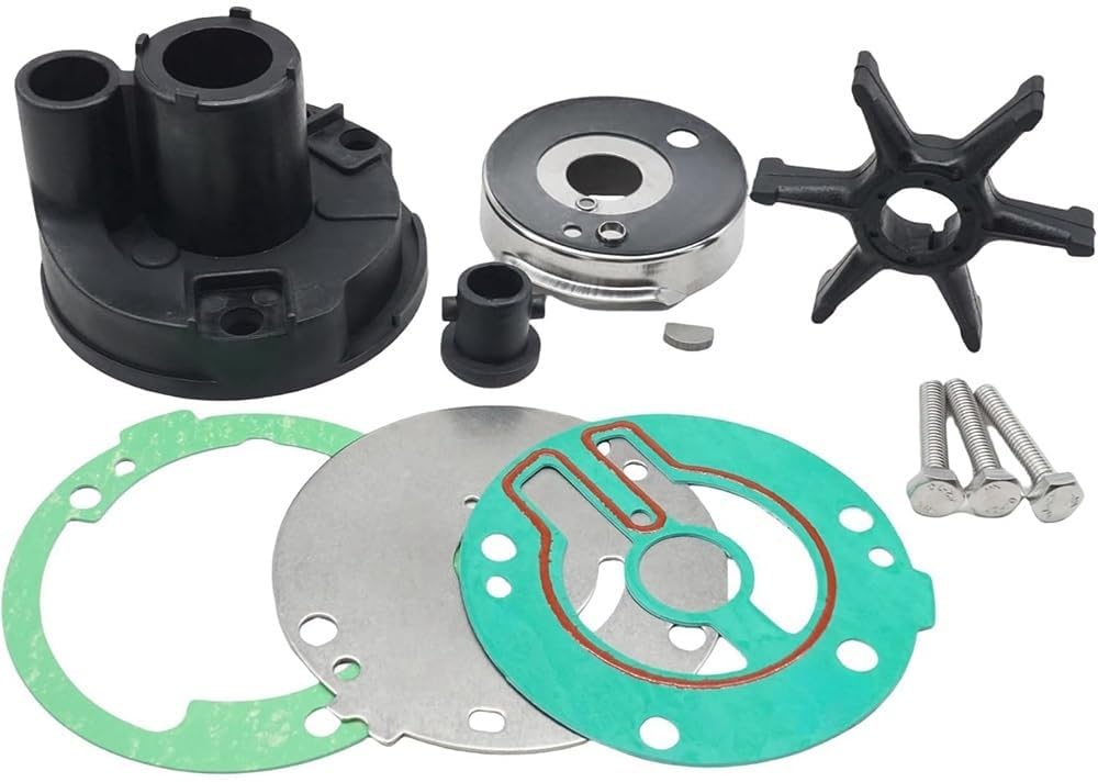Soxa Marine 689 - W0078 - A6, 689 - W0078 - 06 Water Pump Impeller Rebuild Service Kit for Yamaha Outboards 2 - Stroke 25 30 HP Boat Motor Engine 689 - W0078 - 05, 689 - W0078 - A4 - SOXA Marine