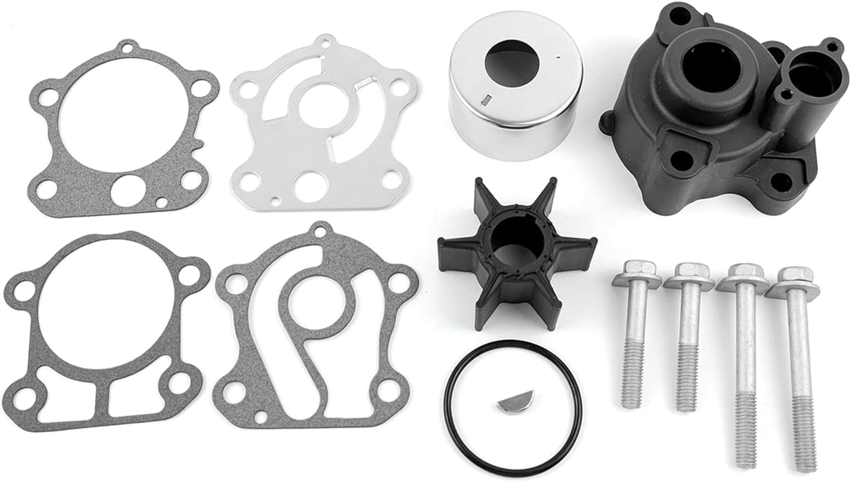 Soxa Marine 692 - W0078 - 01, 692 - W0078 - 02 Water Pump Impeller Rebuild Service Kit for Yamaha Outboards 2 - Stroke 60 70 75 80 85 90 HP Boat Motor Engine 692 - W0078 - A2, 69D - W0078 - 00 - SOXA Marine