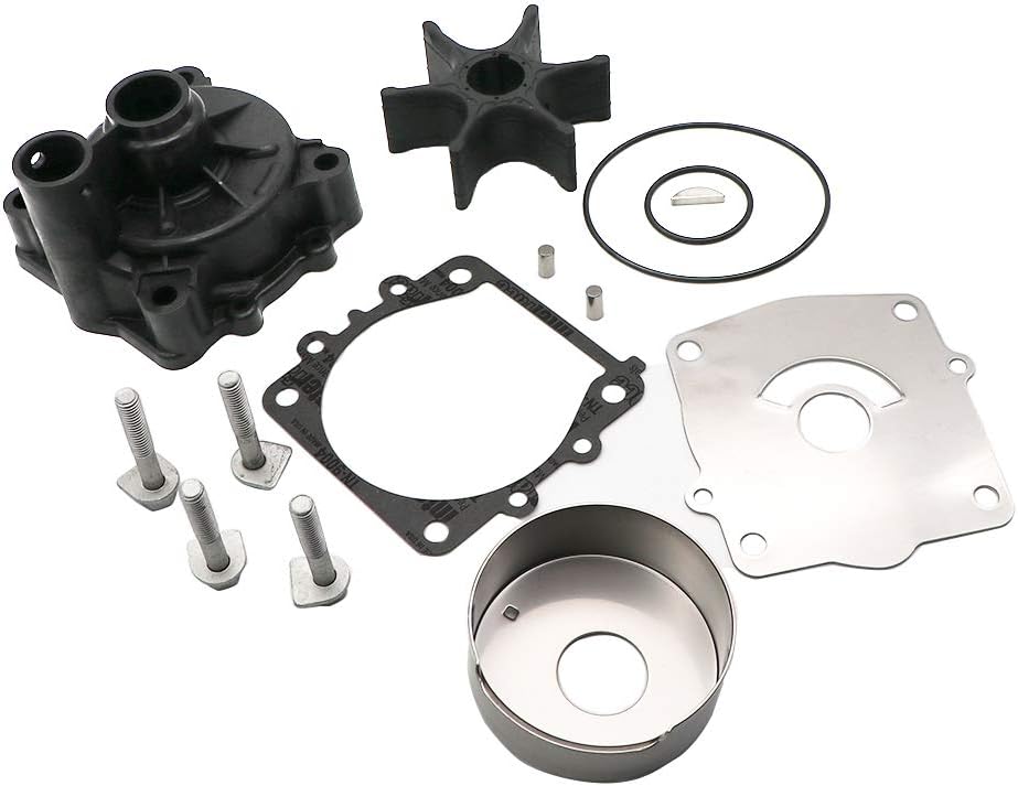 Soxa Marine 6G5 - W0078 - A1, 6G5 - W0078 - 01 Water Pump Impeller Rebuild Service Kit for Yamaha Outboards 150 175 200 225 HP Boat Motor Engine 6G5 - W0078 - 00, 6G5 - W0078 - 1A - SOXA Marine