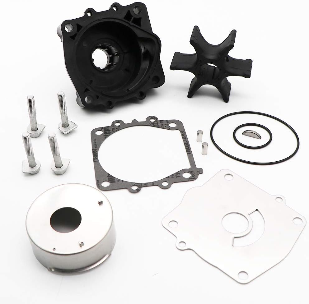 Soxa Marine 6G5 - W0078 - A1, 6G5 - W0078 - 01 Water Pump Impeller Rebuild Service Kit for Yamaha Outboards 150 175 200 225 HP Boat Motor Engine 6G5 - W0078 - 00, 6G5 - W0078 - 1A - SOXA Marine