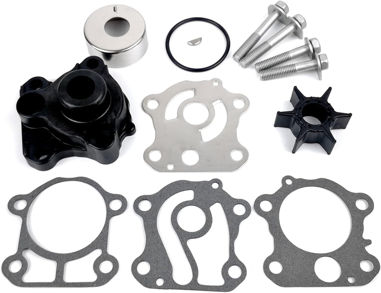 Soxa Marine 6H3 - W0078 - 01, 6H3 - W0078 - 00 Water Pump Impeller Rebuild Service Kit for Yamaha Outboards 4 Stroke 40 50 60 HP 2 Stroke 60 70 HP Boat Motor Engine 6H3 - W0078 - A0, 6K5 - W0078 - 01 - SOXA Marine