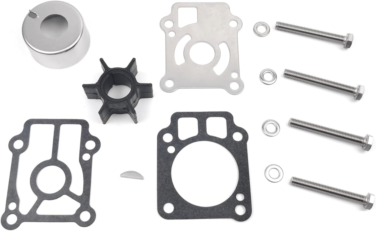 Soxa Marine 853792A2 853792A1 Water Pump Impeller Repair Kit for Mercury Mariner 25 30 HP EFI Boat Motor Engine Replace 853792A07 853792T01 - SOXA Marine
