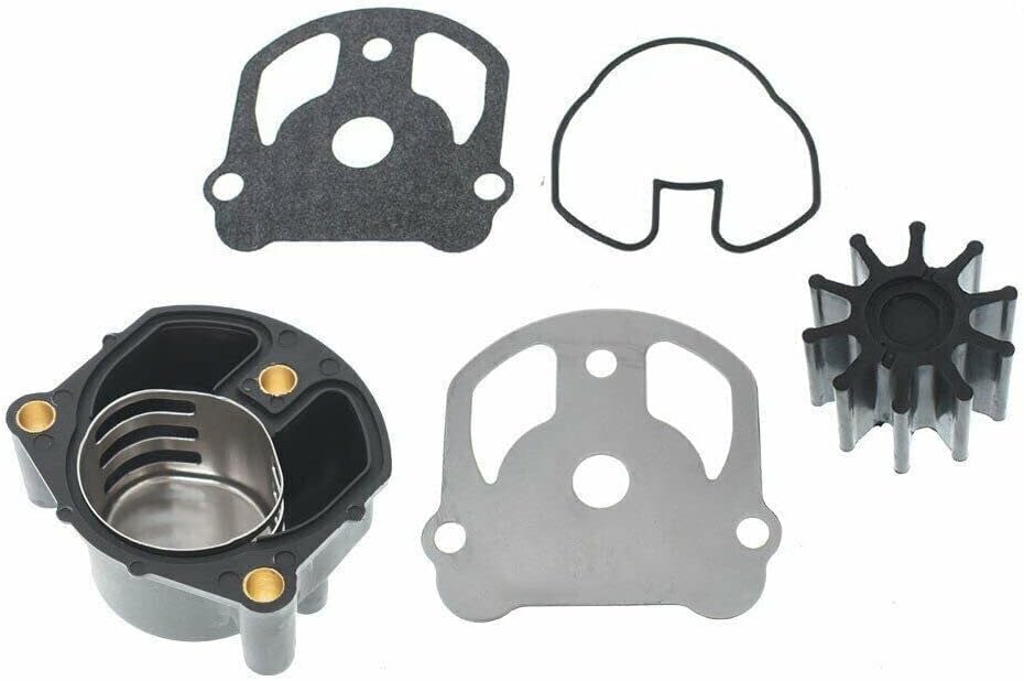 Soxa Marine 984461 Stern Drive Water Pump Impeller Repair Service Kit for OMC Cobra V6 V8 Stern Drive 2.3L 2.5L 3.0L 4.3L 4.6L 5.0L 5.7L 5.8L 7.5L Boat Motor Engine Replace 983895 984744 0984461 - SOXA Marine
