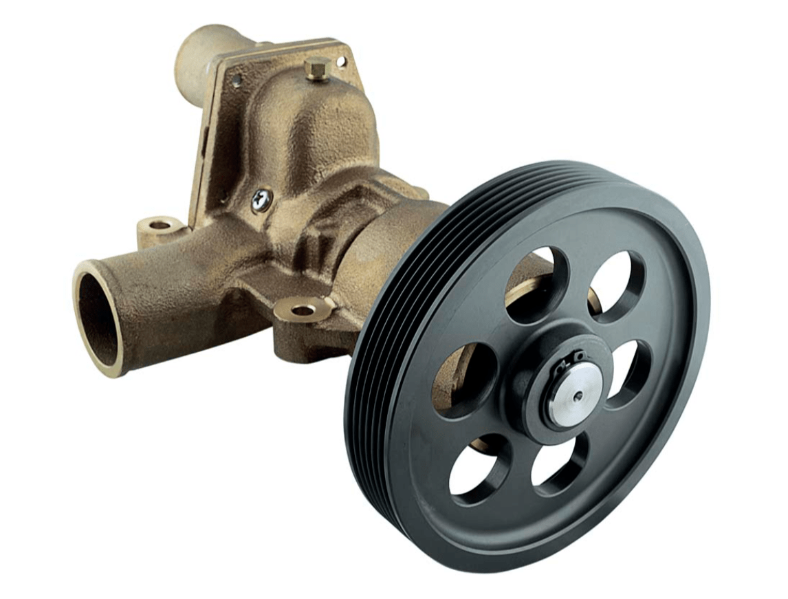 Soxa Marine JPR - VP0040DA Sea Raw Engine Cooling Pump Replaces JMP Pump WITH PULLEY - SOXA Marine