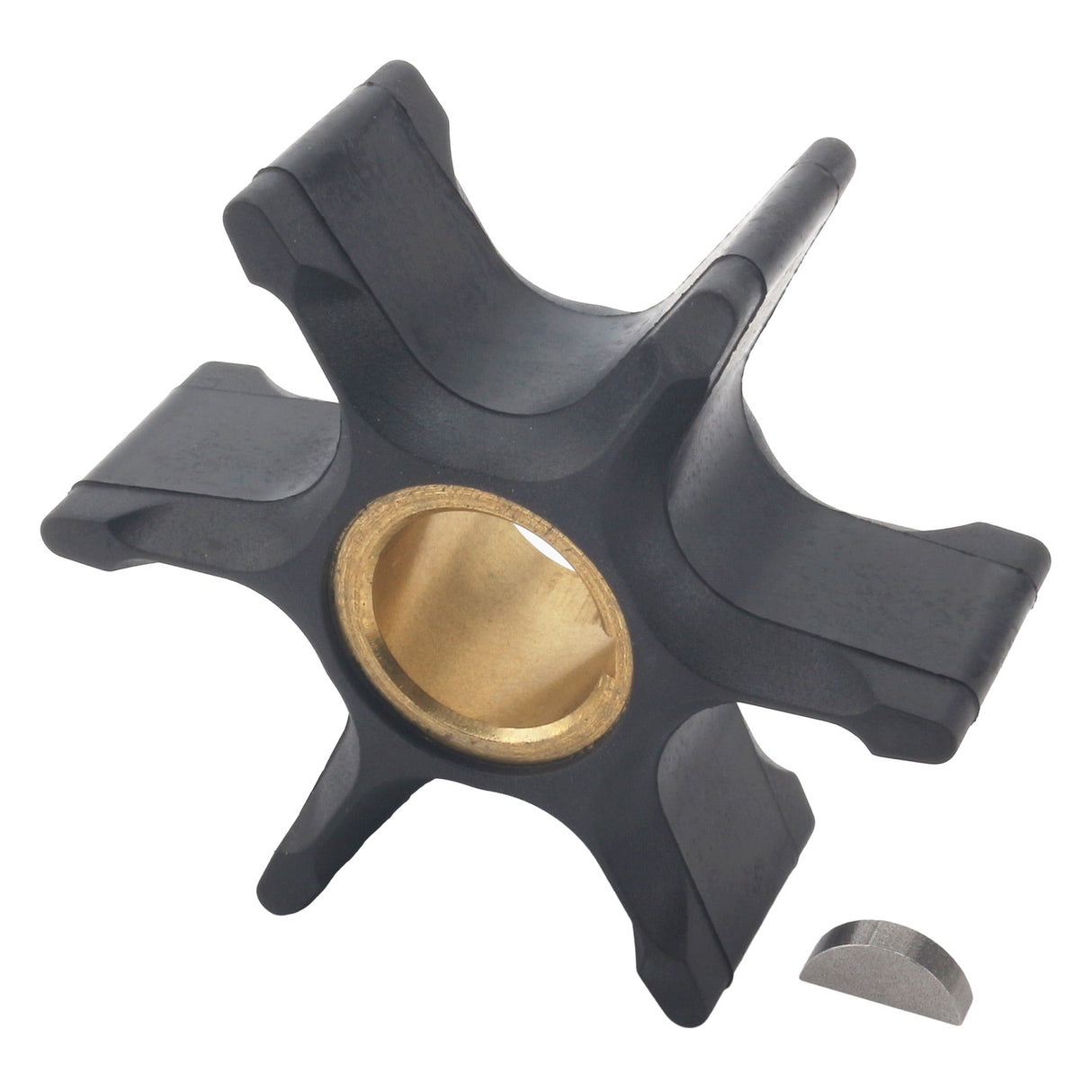 Soxa Marine Outboard Water Pump Impeller & Key 0389642 Replaces Evinrude Johnson Marine 85HP 115HP 135HP 140HP 150HP 175HP 200HP 235HP Boat Motor Engine Parts - SOXA Marine