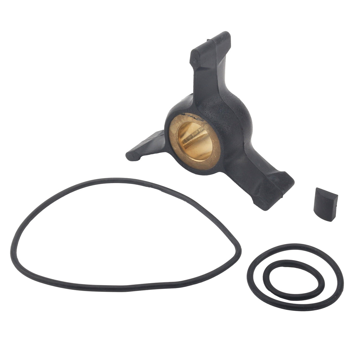 Soxa Marine Outboard Water Pump Impeller & Key 0766435 Replaces Evinrude Johnson Marine 35HP 40HP 48HP 50HP Boat Motor Engine Parts - SOXA Marine
