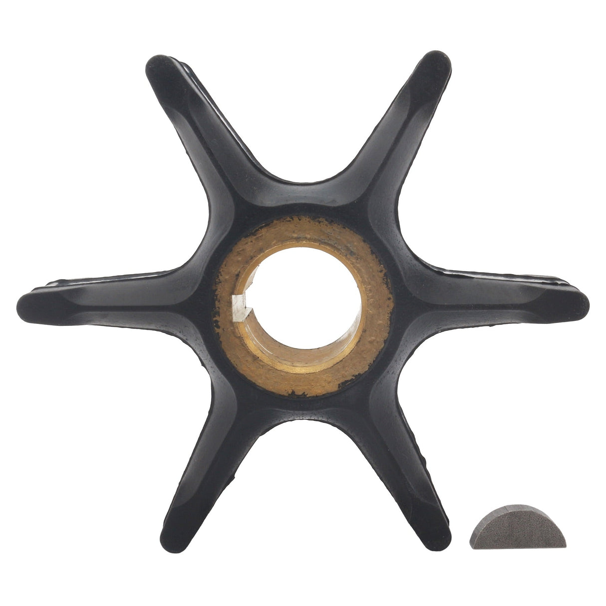 Soxa Marine Outboard Water Pump Impeller & Key 0777824 Replaces Evinrude Johnson Marine 55HP 60HP 65HP 70HP 75HP Boat Motor Engine Parts - SOXA Marine