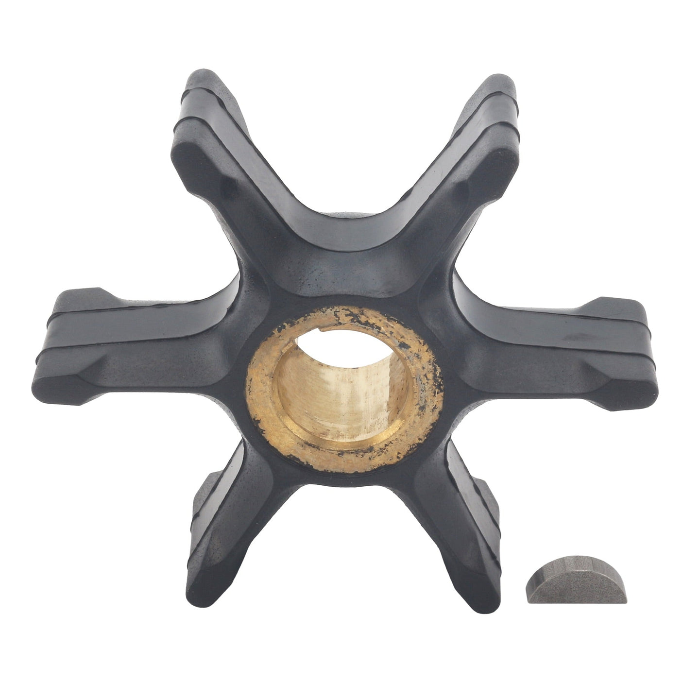 Soxa Marine Outboard Water Pump Impeller & Key 0777824 Replaces Evinrude Johnson Marine 55HP 60HP 65HP 70HP 75HP Boat Motor Engine Parts - SOXA Marine