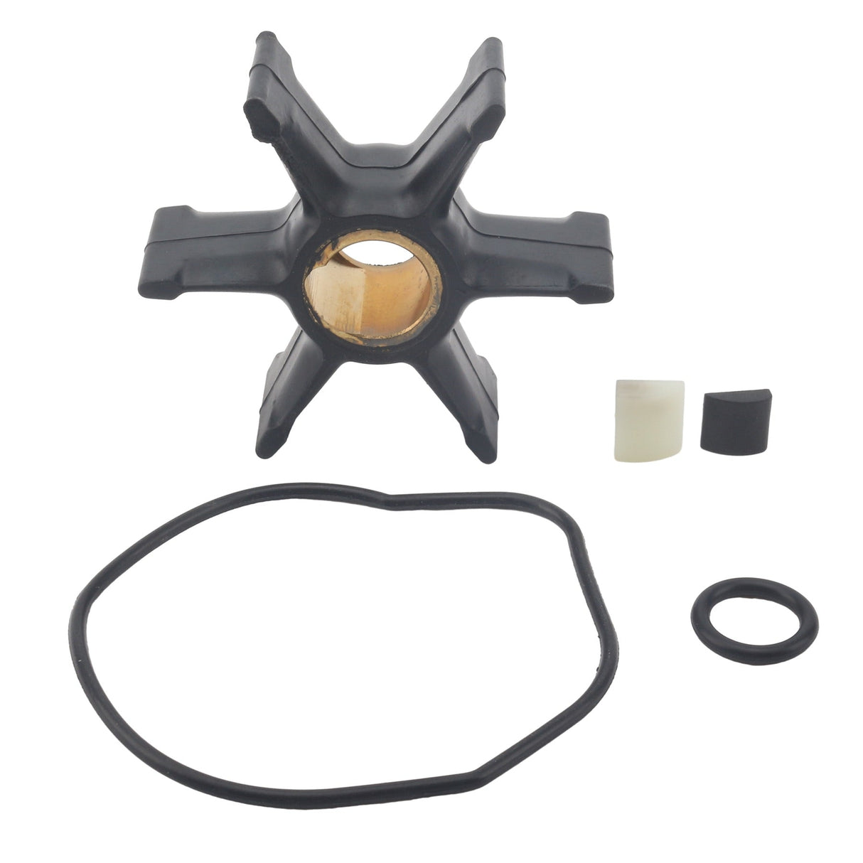 Soxa Marine Outboard Water Pump Impeller & Key 0777828 Replaces Evinrude Johnson Marine 40HP 45HP 48HP 50HP 55HP Boat Motor Engine Parts - SOXA Marine