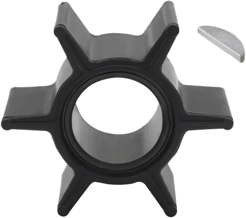 Soxa Marine Outboard Water Pump Impeller & Key 345 - 65021 - 0 Replaces Nissan Tohatsu Outboard 25 30 35 40 HP Boat Motor Engine Parts Replacement Sierra 18 - 8923 345650210M - SOXA Marine