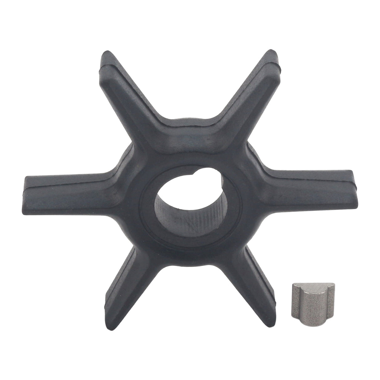 Soxa Marine Outboard Water Pump Impeller & Key 47 - 420382 Replaces Mercury Marine 6HP 8HP 9.9HP 10HP 15HP Boat Motor Engine Parts - SOXA Marine