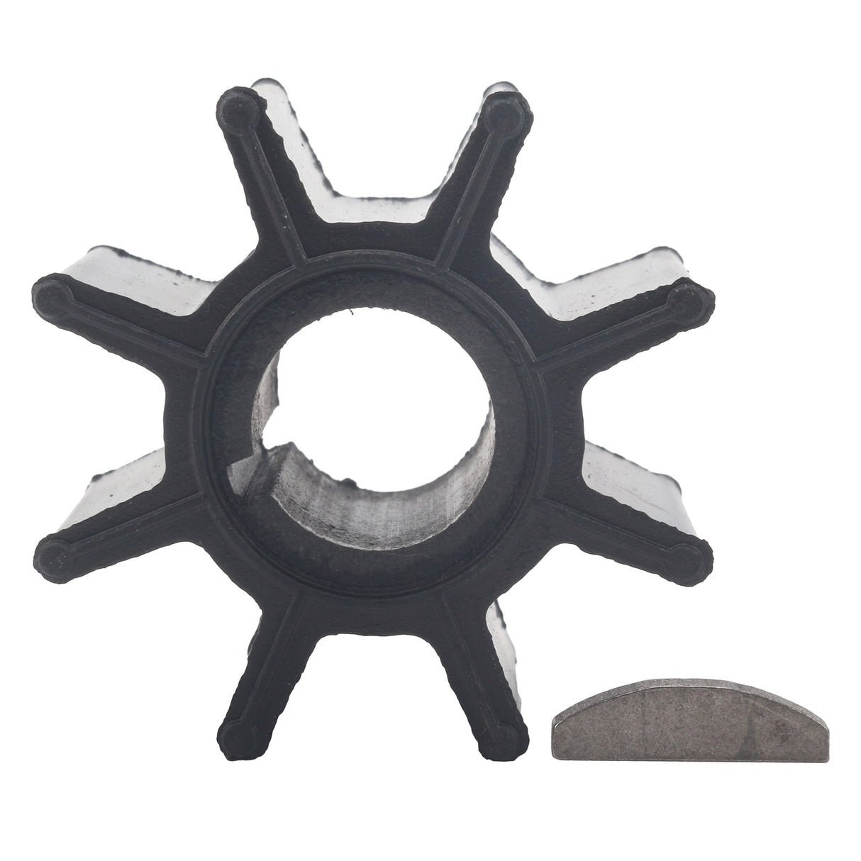 Soxa Marine Outboard Water Pump Impeller & Key 47 - 803748 Replaces Mercury Marine 8HP 9.9HP 10HP 15HP 18HP 20HP Boat Motor Engine Parts - SOXA Marine