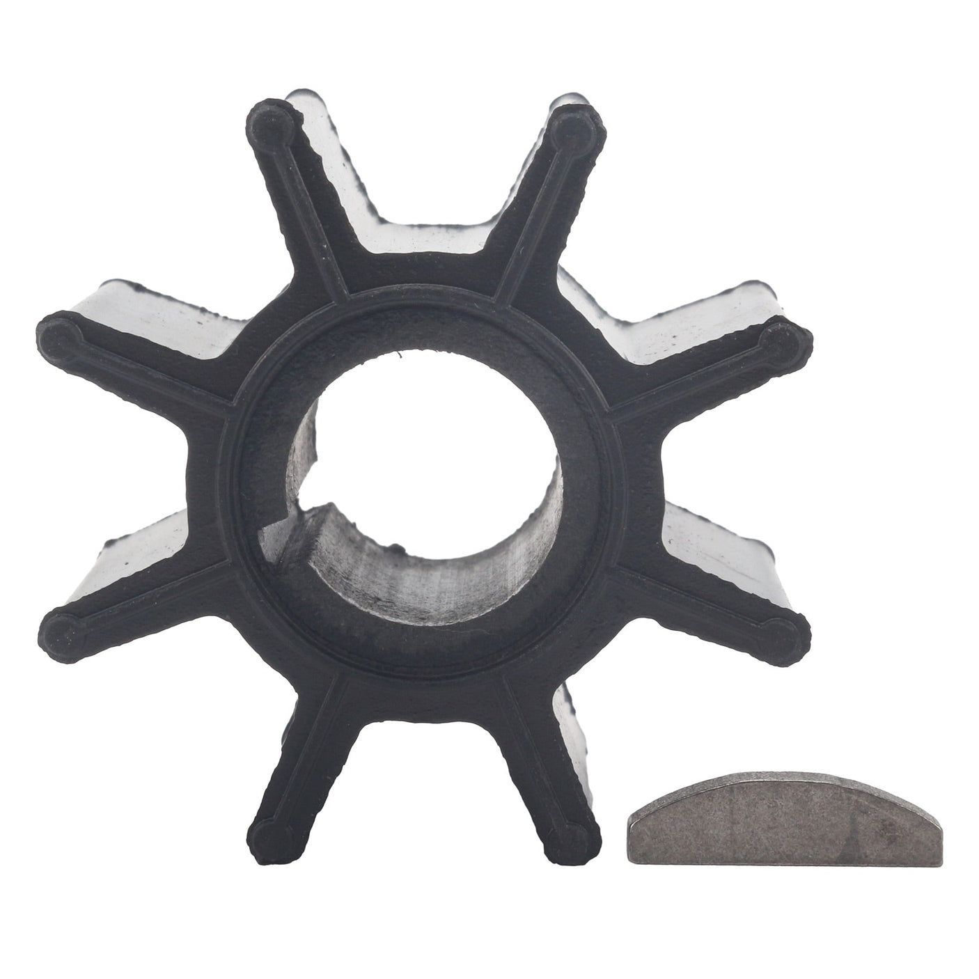 Soxa Marine Outboard Water Pump Impeller & Key 47 - 803748 Replaces Mercury Marine 8HP 9.9HP 10HP 15HP 18HP 20HP Boat Motor Engine Parts - SOXA Marine