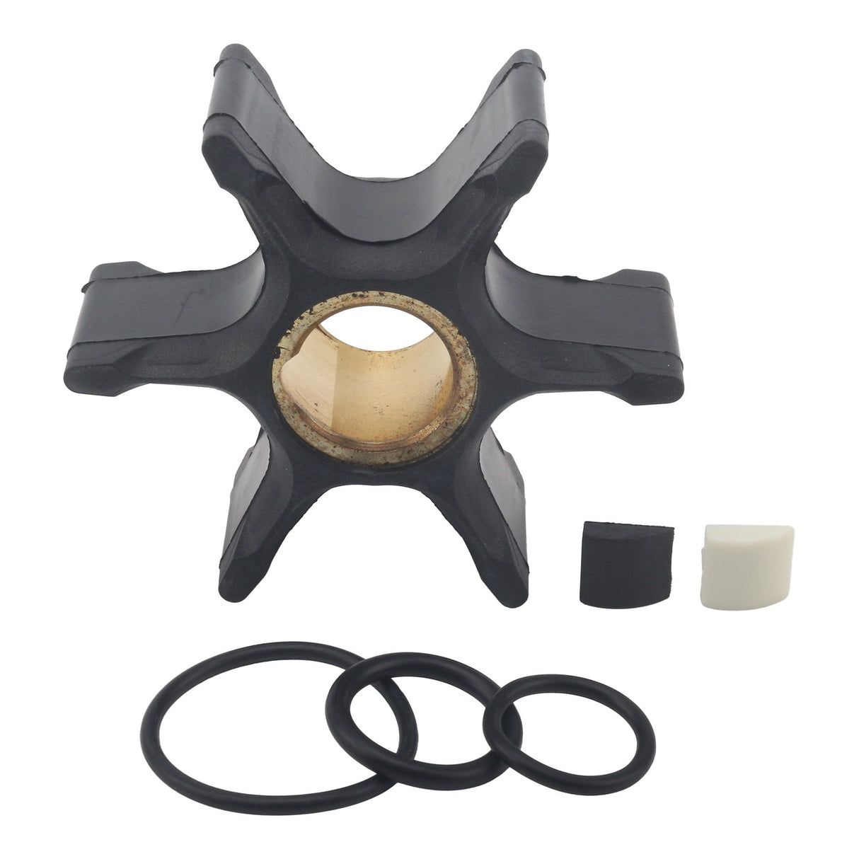 Soxa Marine Outboard Water Pump Impeller & Key 5001593 Replaces Evinrude Johnson Marine 85HP - 235HP Boat Motor Engine Parts - SOXA Marine