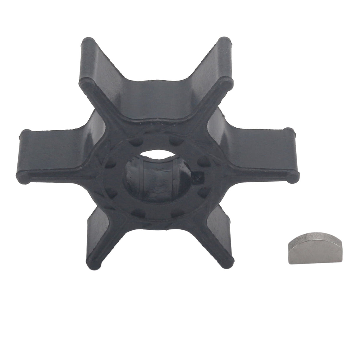 Soxa Marine Outboard Water Pump Impeller & Key 63V - 44352 - 00 Replaces Yamaha 8HP 9.9HP 15HP Boat Motor Engine Parts - SOXA Marine