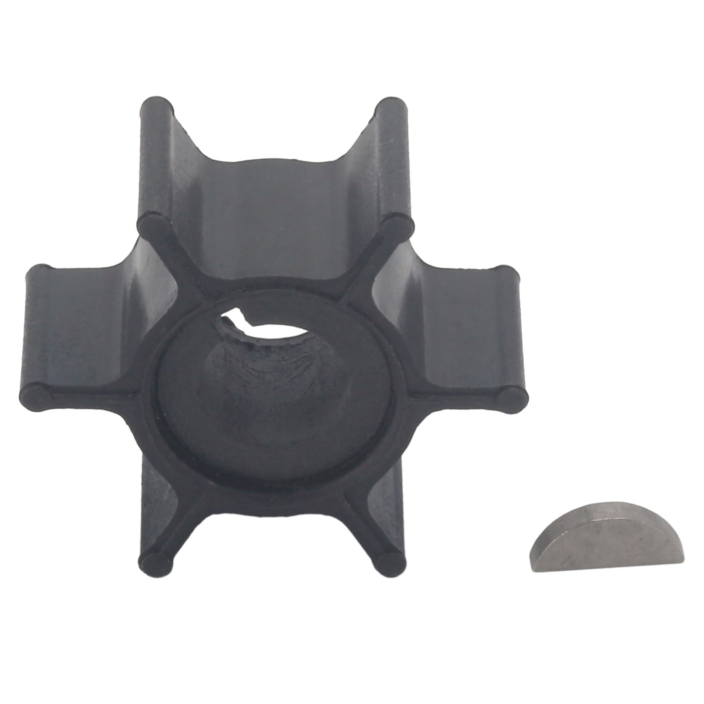 Soxa Marine Outboard Water Pump Impeller & Key 6G1 - 44352 - 00 - 00 Replaces Yamaha 6HP 8HP Boat Motor Engine Parts - SOXA Marine