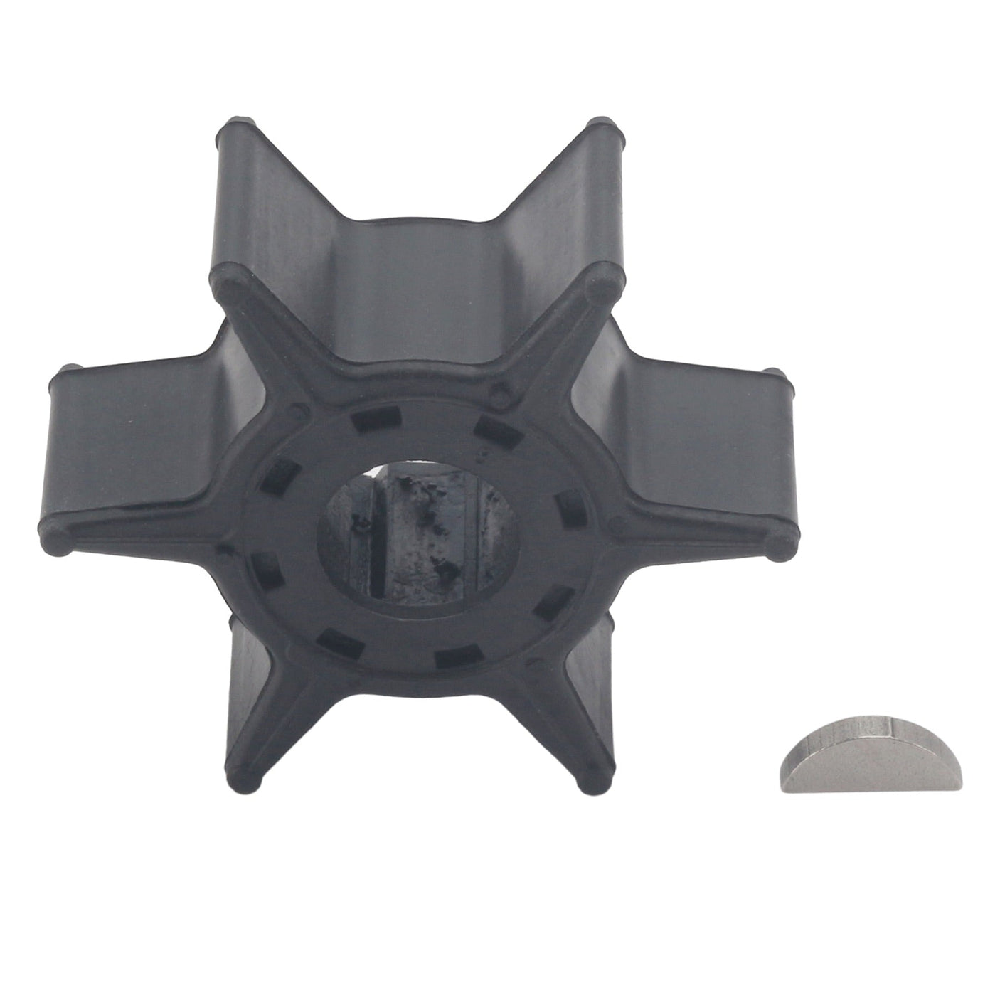 Soxa Marine Outboard Water Pump Impeller & Key 6L2 - 44352 - 00 Replaces Yamaha 20HP 25HP Boat Motor Engine Parts - SOXA Marine