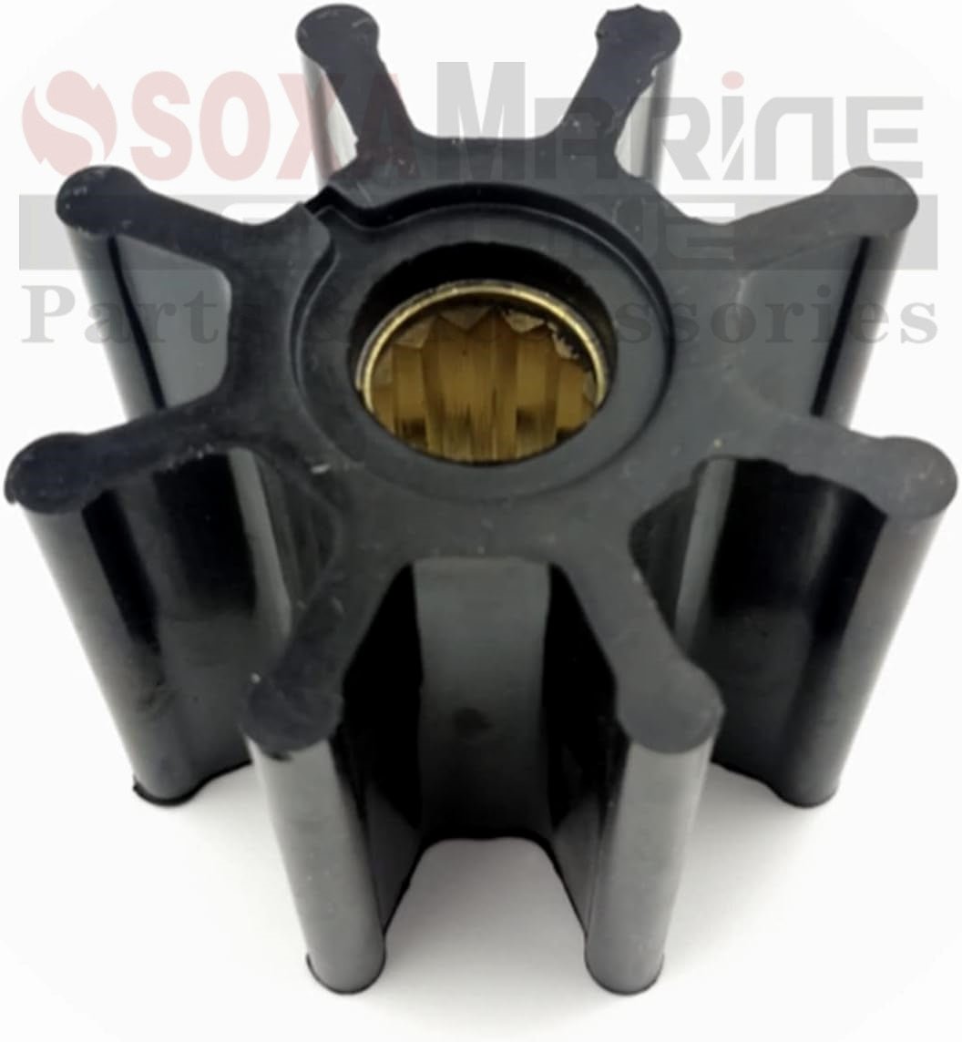 Water Pump Impeller 09 - 1028B - 9 for SPX Flow Johnson Flexible Impeller Pumps 10 - 22045 - 2 F7B - 39 - SOXA Marine