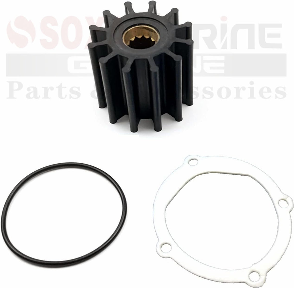 Water Pump Impeller 09 - 812B for SPX Flow Johnson Flexible Impeller Pumps 10 - 13208 - 01 F6B Models - SOXA Marine