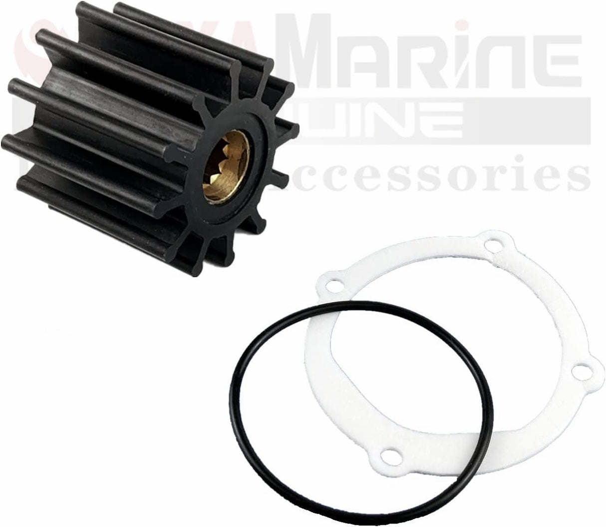 Water Pump Impeller 7136 - 01 for JMP Flexible Impeller Pumps JPR - VP0030DB JPR - YM06LPA JPR - YM06LPB - SOXA Marine