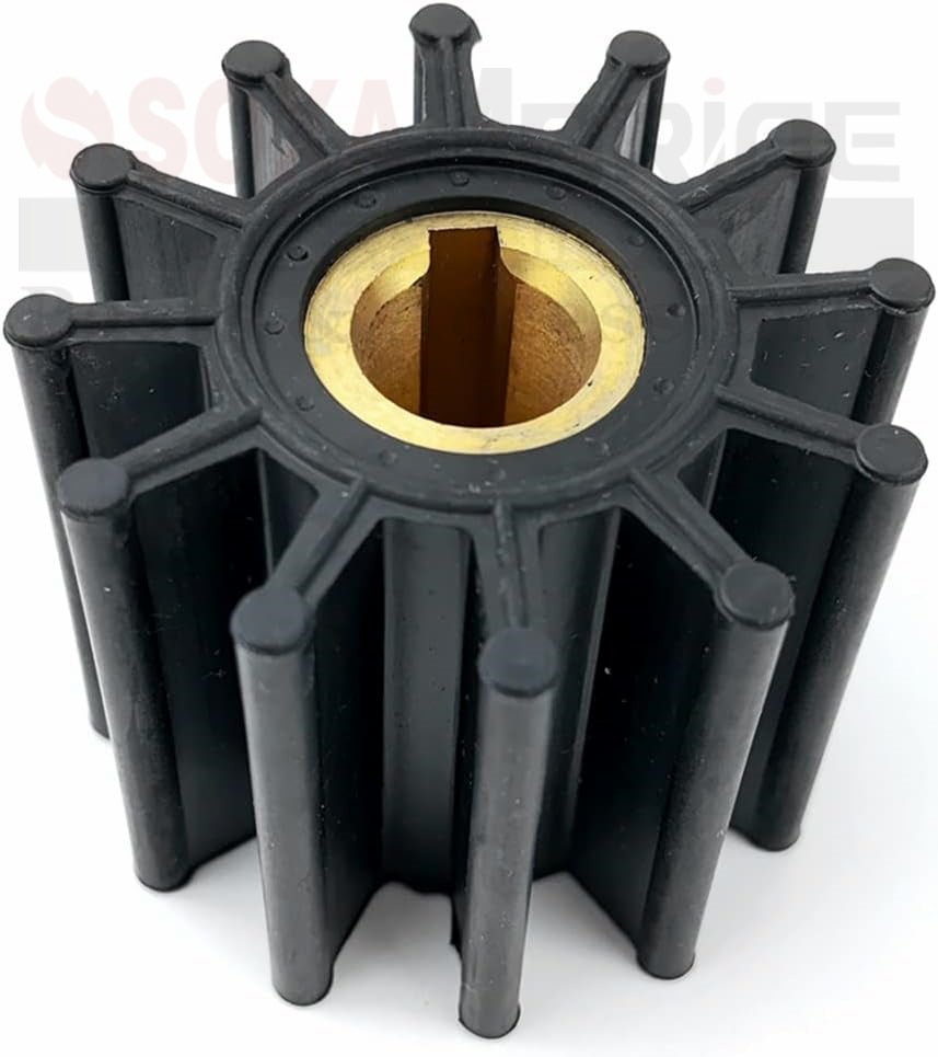 Water Pump Impeller 7352 - 01 for JMP Flexible Impeller Pumps JPR - HSP7305 - SOXA Marine