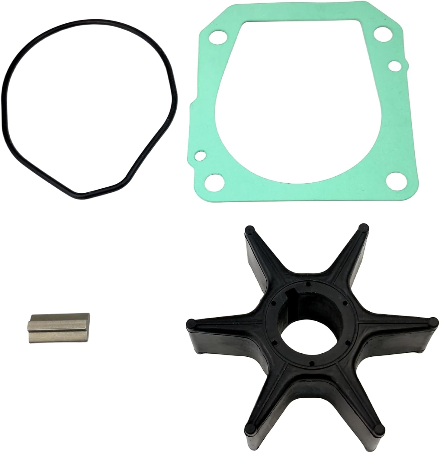 Soxa Marine 06192-ZY6-000 Outboard Water Pump Impeller Repair Service Kit for Honda  4 Stroke 115 135 150 HP BF115 BF135 BF150Boat Motor Engine Replacement Sierra 18-3284 06192ZY6000