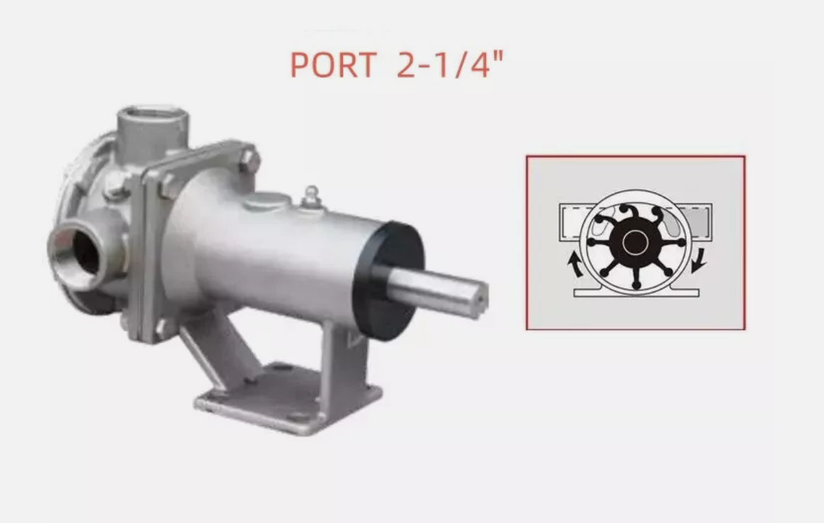 2-1/4" Flexible Impeller Stainless steel General Multi-Purpose Pump