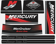 Mercury MerCruiser  Bravo One Decals Sticker