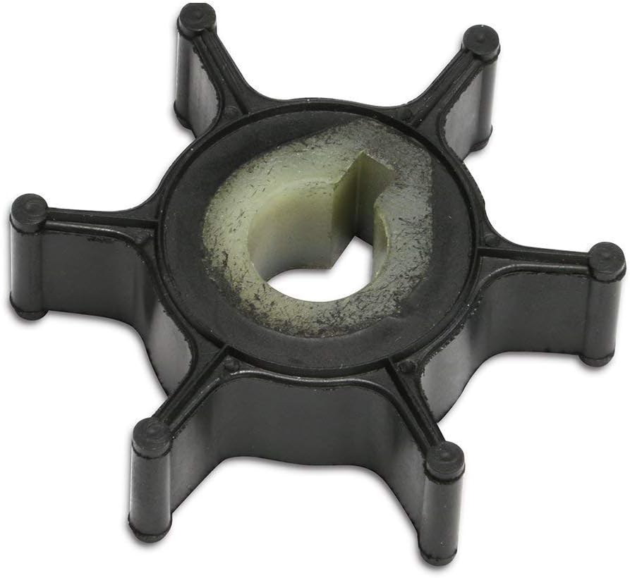 Soxa Marine 6A1-W0078-02, 6A1-W0078-01 Water Pump Impeller Service Kit for Yamaha Outboards 2-Stroke 2 HP Boat Motor Engine6GD-W0078-00, 6GDW007800