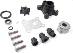 Soxa Marine 394711 Outboard Water Pump Impeller Repair Service Kit for OMC Johnson Evinrude Outboard 8 9.9 10 15 HP Boat Motor Engine Replacement Sierra 18-3327 0394711 387610 391388