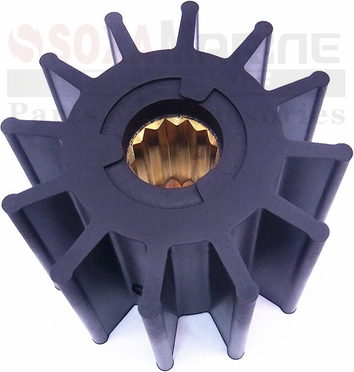 Water Pump Impeller 09-819B for SPX Flow Johnson Flexible Impeller Pumps 10-13021-1 F8B Models