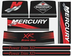 MerCruiser Stern Drive Engine Decals Sticker Kit