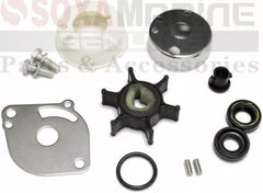 Soxa Marine 46-6885M 46-80395M Water Pump Impeller Repair Kit for Mercury Mariner 2 HP Boat Motor Engine 80395M 6885M