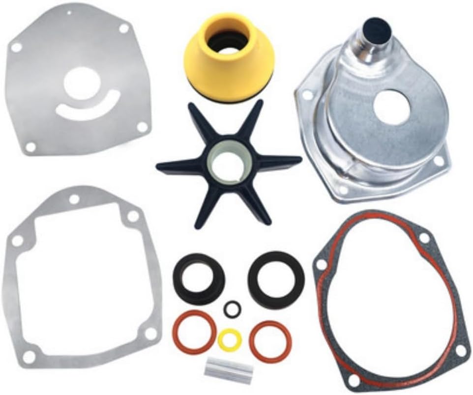 Soxa Marine 46-817275A4 817275A5 Water Pump Impeller Repair Kit for Mercury Mercruiser Sterndrive Alpha 1 Gen 2 Replace 817275Q4, 817275T4, 847275A5, 817275Q05