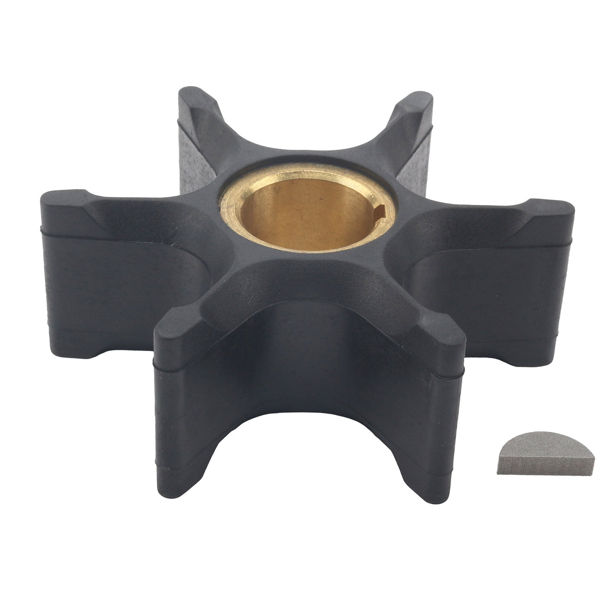 Soxa Marine Outboard Water Pump Impeller & Key 0389642 Replaces Evinrude Johnson Marine 85HP 115HP 135HP 140HP 150HP 175HP 200HP 235HP Boat Motor Engine Parts