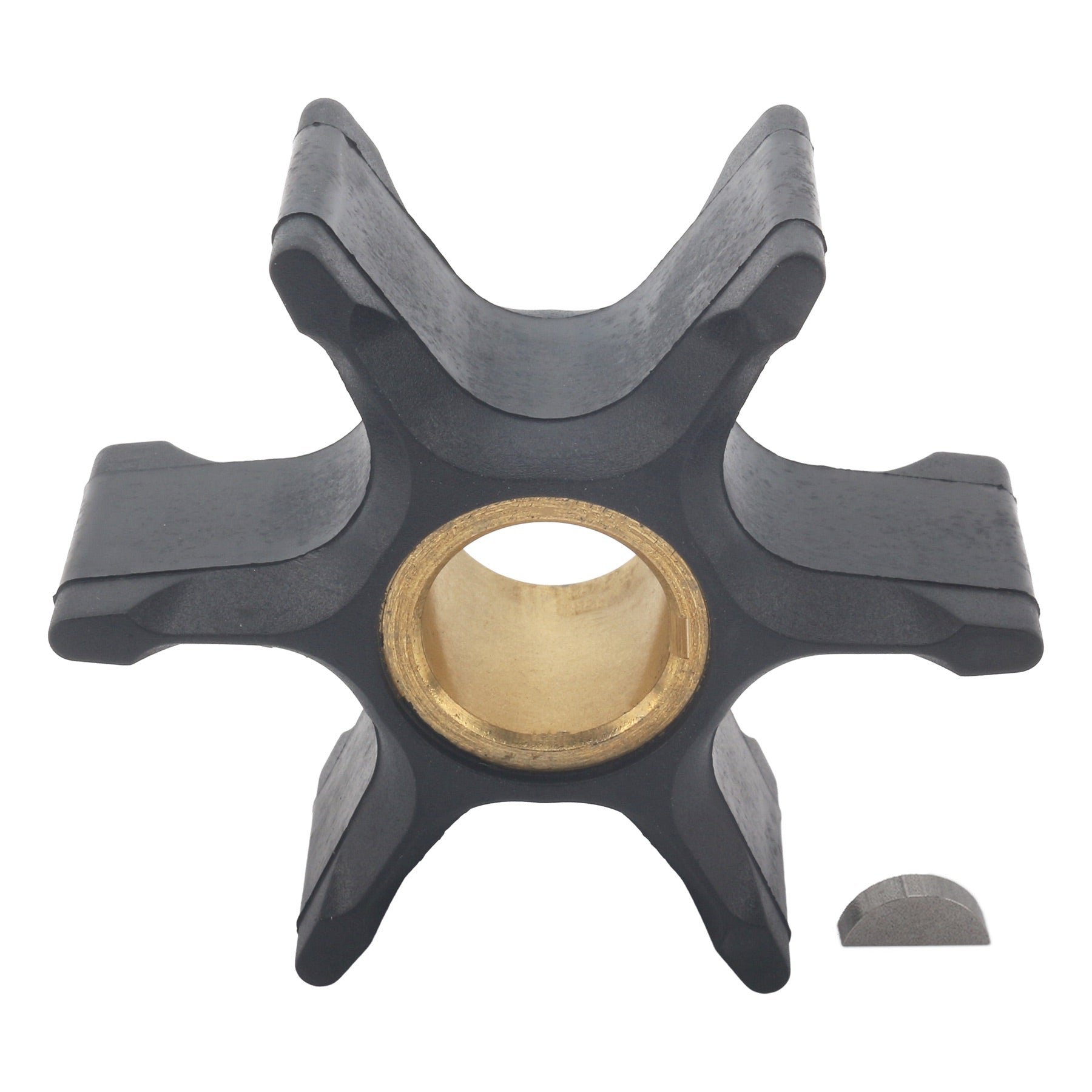 Soxa Marine Outboard Water Pump Impeller & Key 0389642 Replaces Evinrude Johnson Marine 85HP 115HP 135HP 140HP 150HP 175HP 200HP 235HP Boat Motor Engine Parts